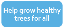 E-blast Buttons - healthy trees for all (blue)