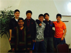 The team from Project ENYbody. Founder William Zhang on far left. Post author Ebrahim Fegghi on far right.