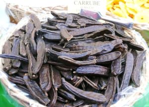 Dried carob bean pods. Photo by G.steph.rocket